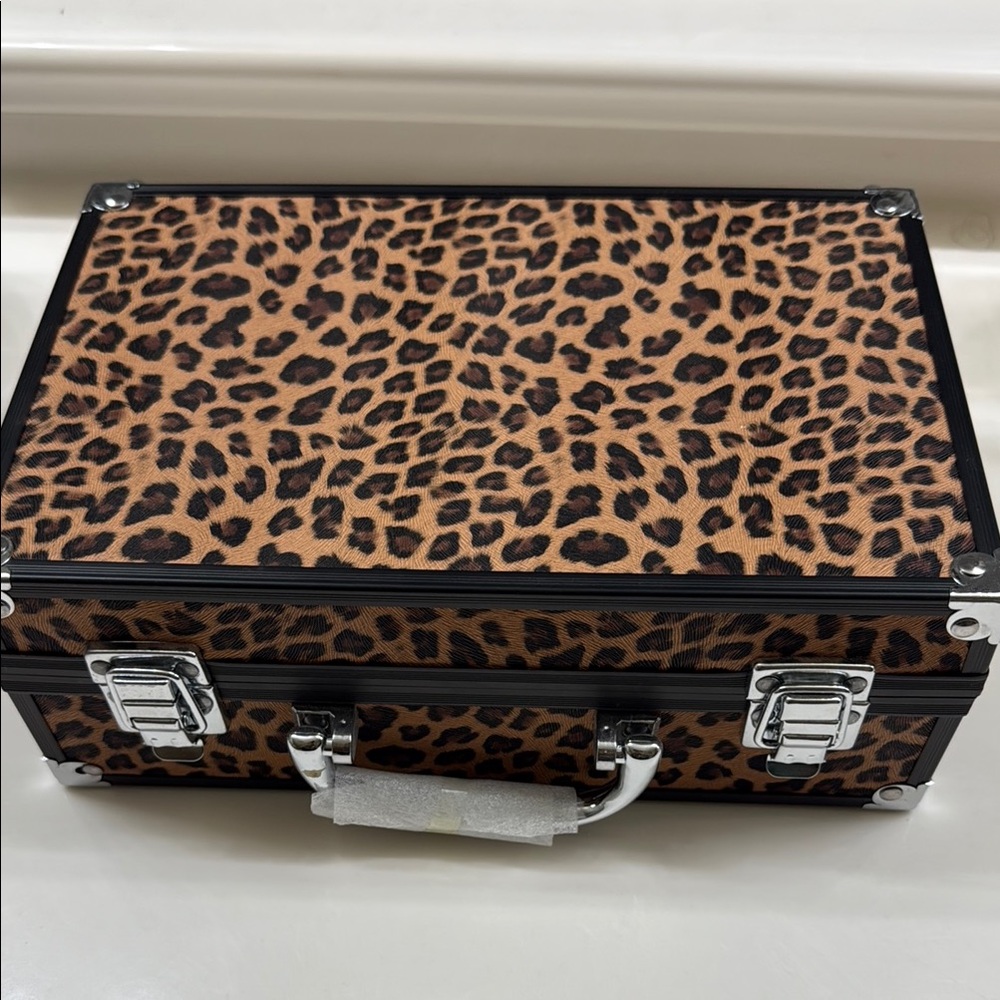 Leopard Print Storage Case
